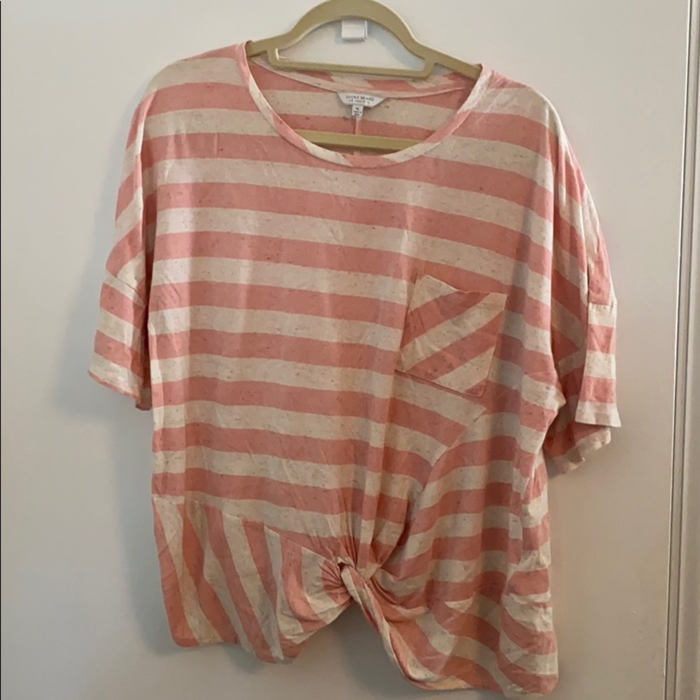 Lucky Brand Slub Knit Shirt